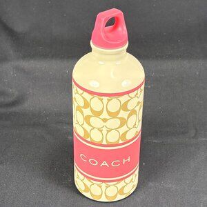 Coach colorful aluminum water bottle